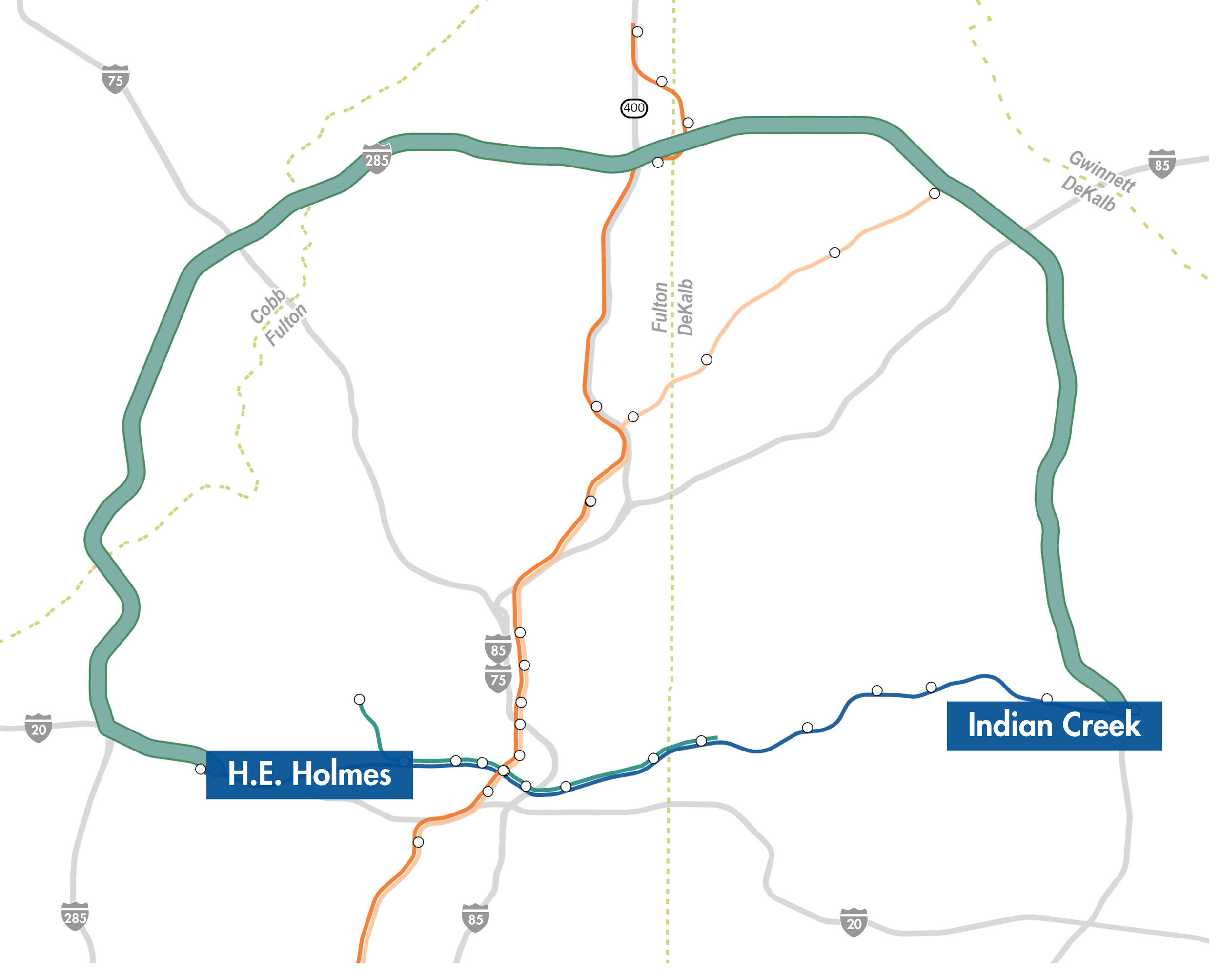 I-285 Express Lanes Transit Study